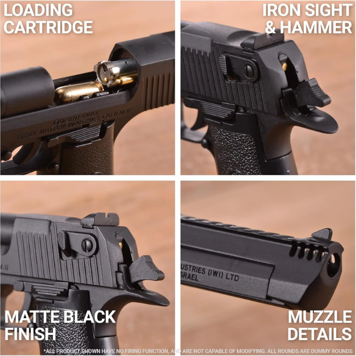 1:3 Scale Model Desert Eagle Replica Keychain