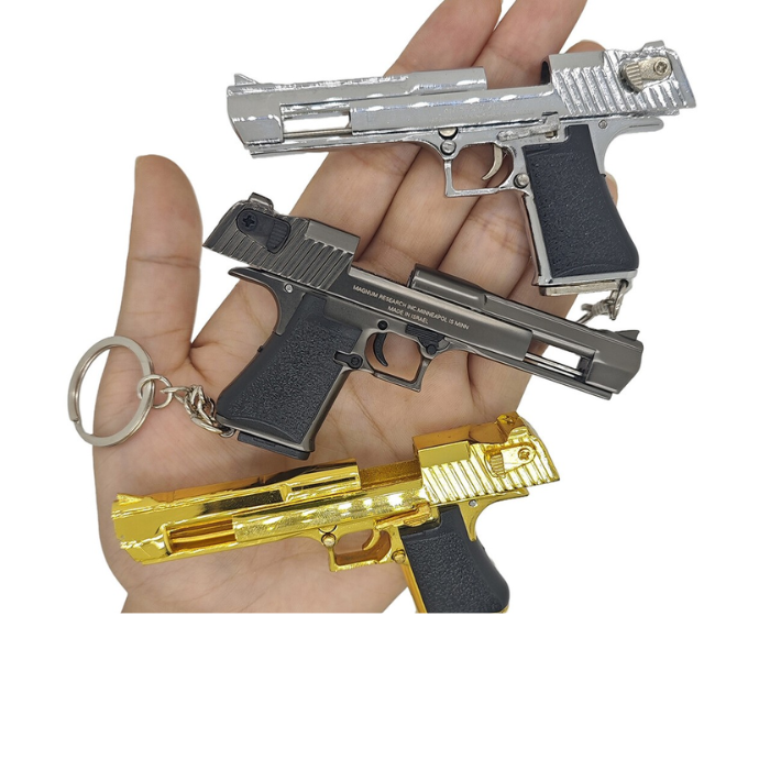 1:3 Scale Model Desert Eagle Replica Keychain