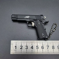 1:3 Scale Model Kimber 1911 Replica Keychain – Metal Miniature